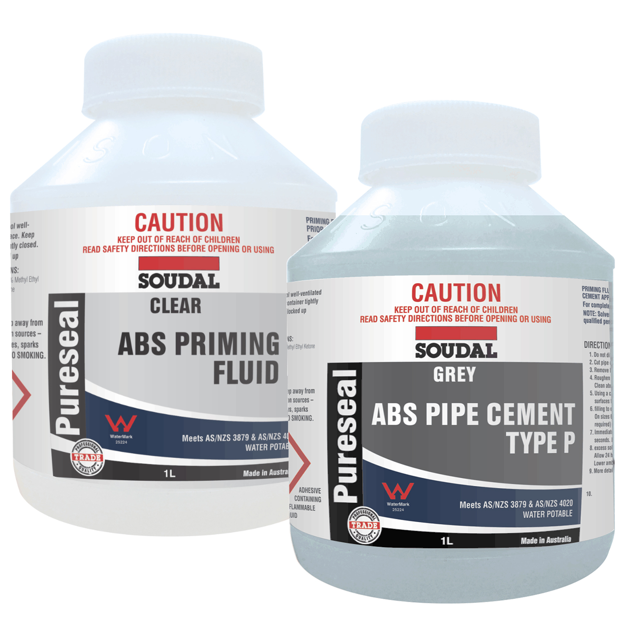 Pureseal ABS Solvent Cement & Priming Fluid